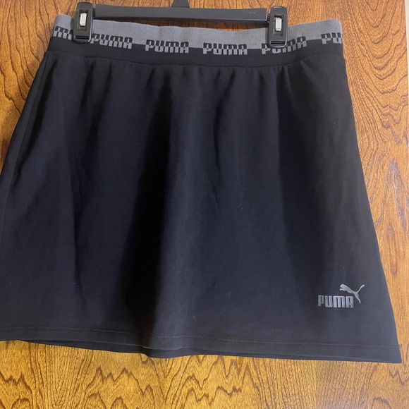 Puma Black Pull On Amplified Skirt - Picture 1 of 5
